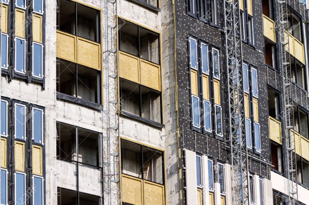 Concrete building construction