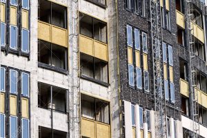 Concrete building construction