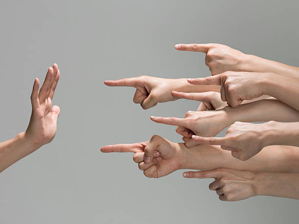 Many-to-one human hand.