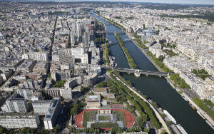 depuis la tour Eiffel